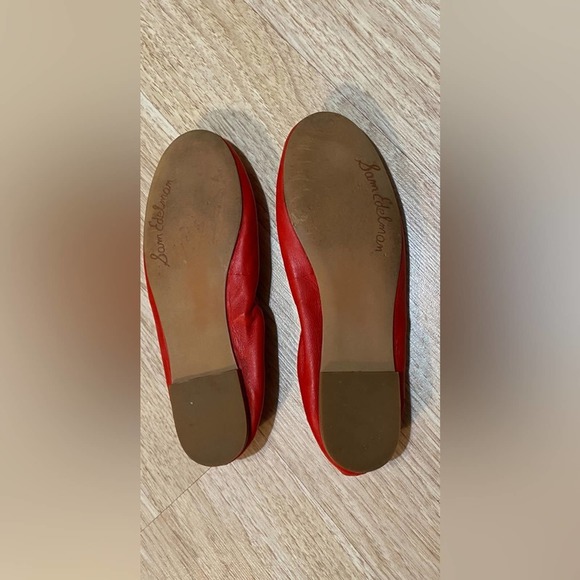 Sam Edelman Ballet Flats Red Women's Size 5.5 - Picture 6 of 6